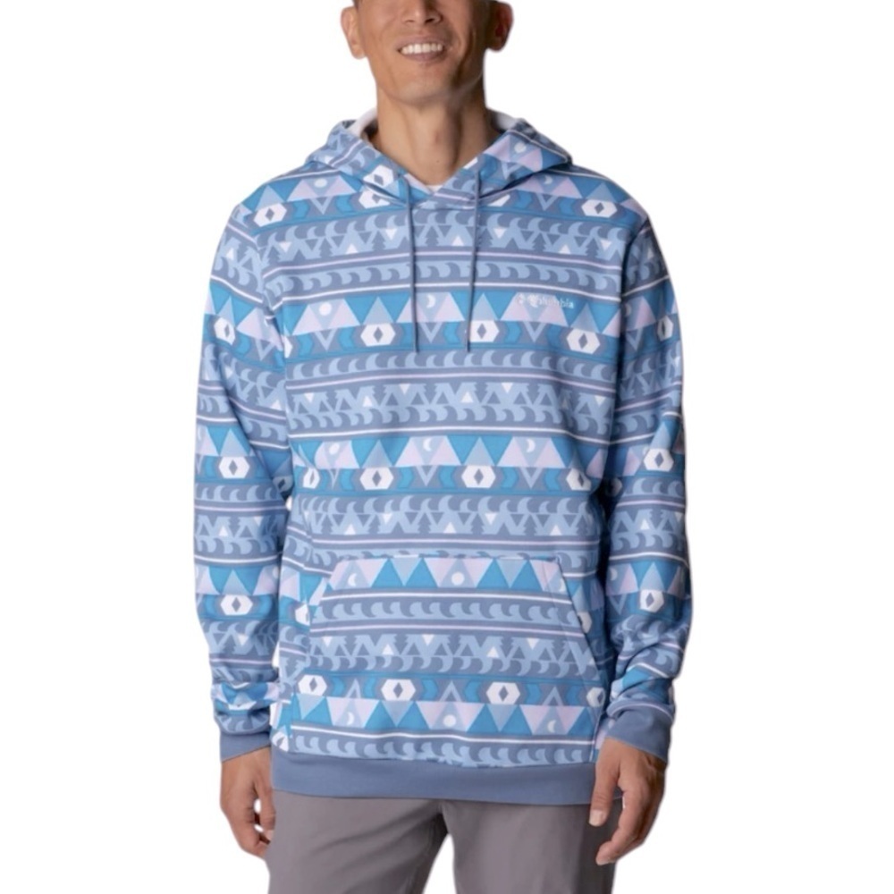 NWT Columbia Logo Printed Hoodie and Kangaroo Pocket Size L
